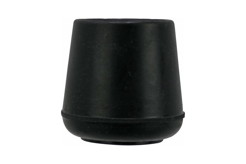 Shepherd Hardware 8746E Leg Tips 1-1/4-Inch Inside Diameter Rubber Chair Leg Caps, 24 Pack, Black - Image 2